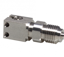  ATTACCO MANOMETRO INOX AISI316L